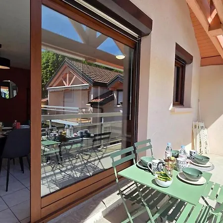 公寓 Eden Du - Terrasse, Proche Des Plages